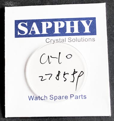 Chopard 278559 cristal de reparación